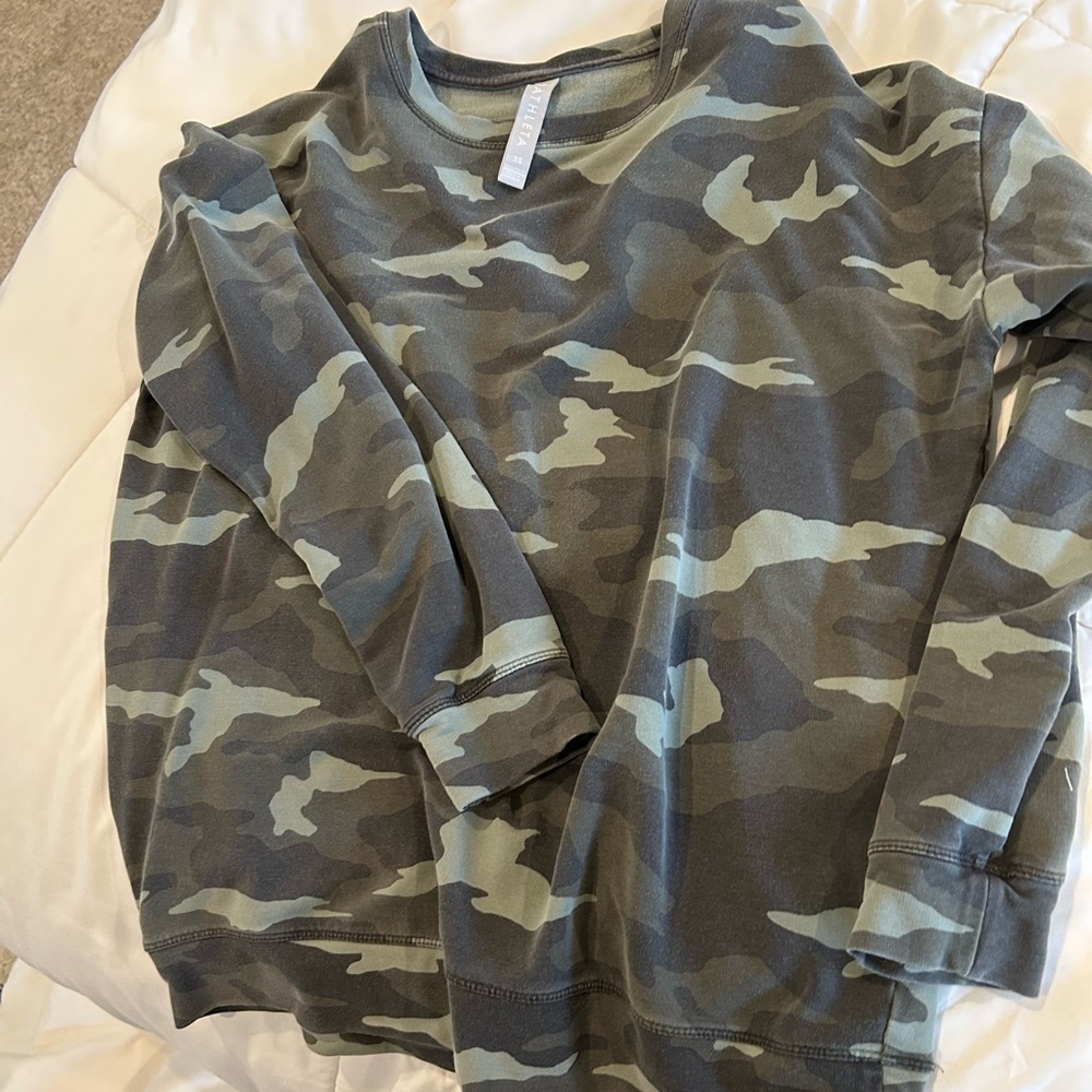 Athleta Camo Sweatshirt